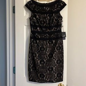 Black cocktail dress